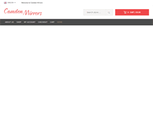 Tablet Screenshot of camdenmirrors.com